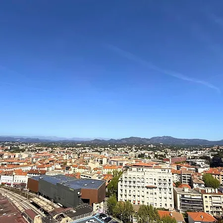 Lumineux T3 Vue Panoramique, & Gare 2min Appartamento