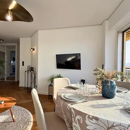 Appartamento Lumineux T3 Vue Panoramique, & Gare 2min *